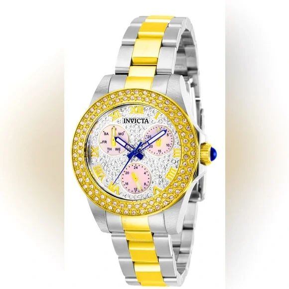 Invicta Angel White Mother of Pearl Dial Quartz Ladies Watch Invicta Women main image 3